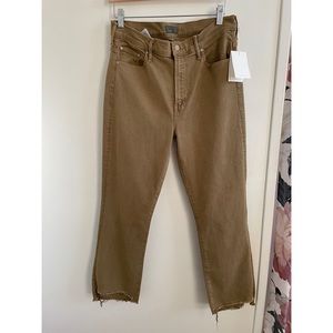 NWT Mother Insider Crop Jeans